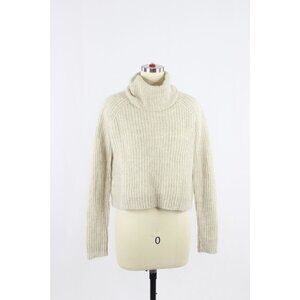 Aritzia TALULA Loveland Nylon Wool Mohair Wool Turtleneck Sweater, Size XXS